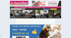 Desktop Screenshot of lenouvelliste.fr